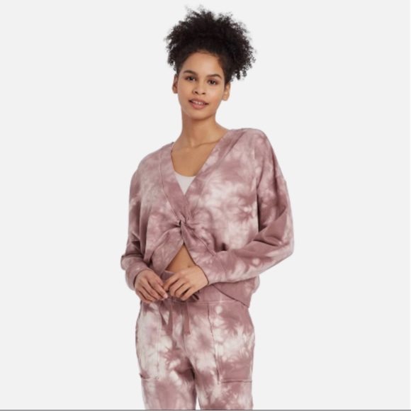 Joylab - reversible French terry pullover - black tie dye - Picture 8 of 8